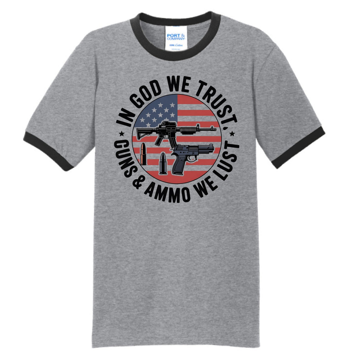 Athletic Heather/Jet Black - FRONT