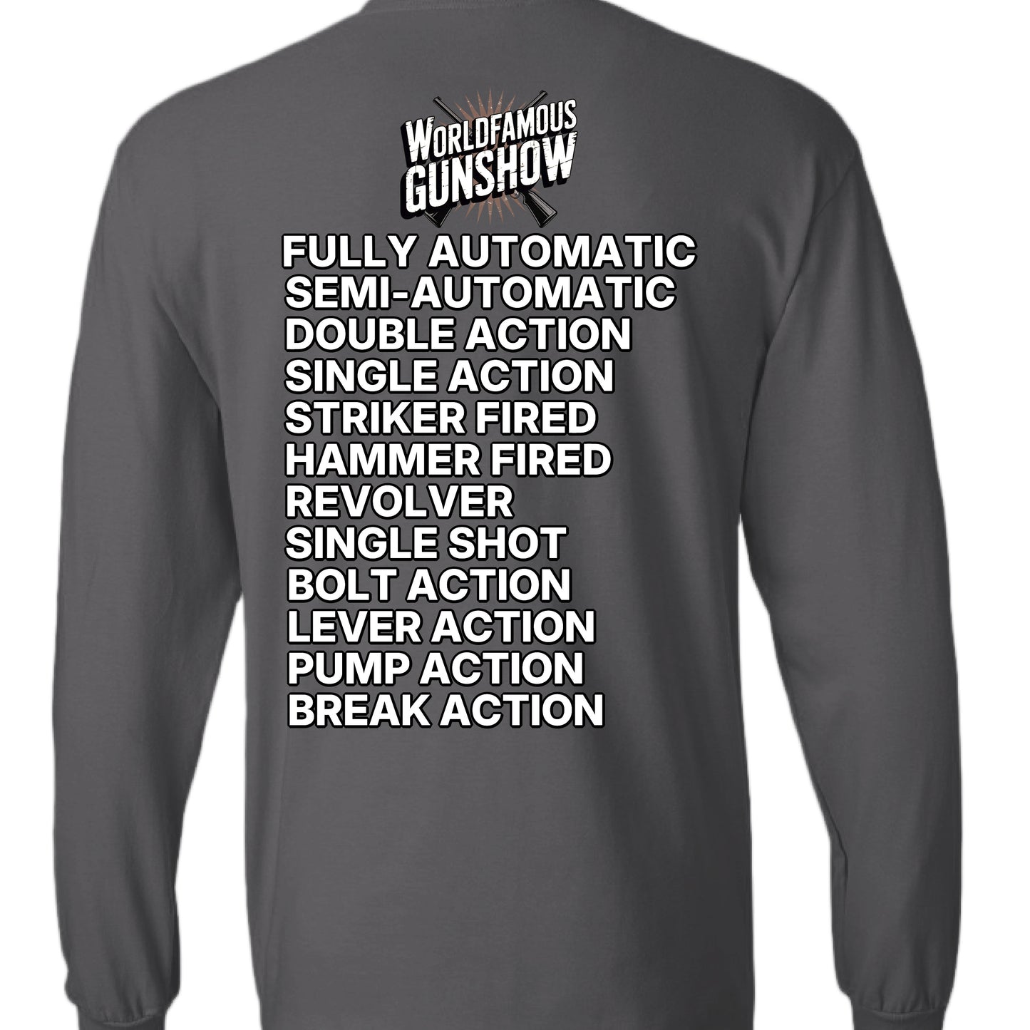 Charcoal Heather - BACK