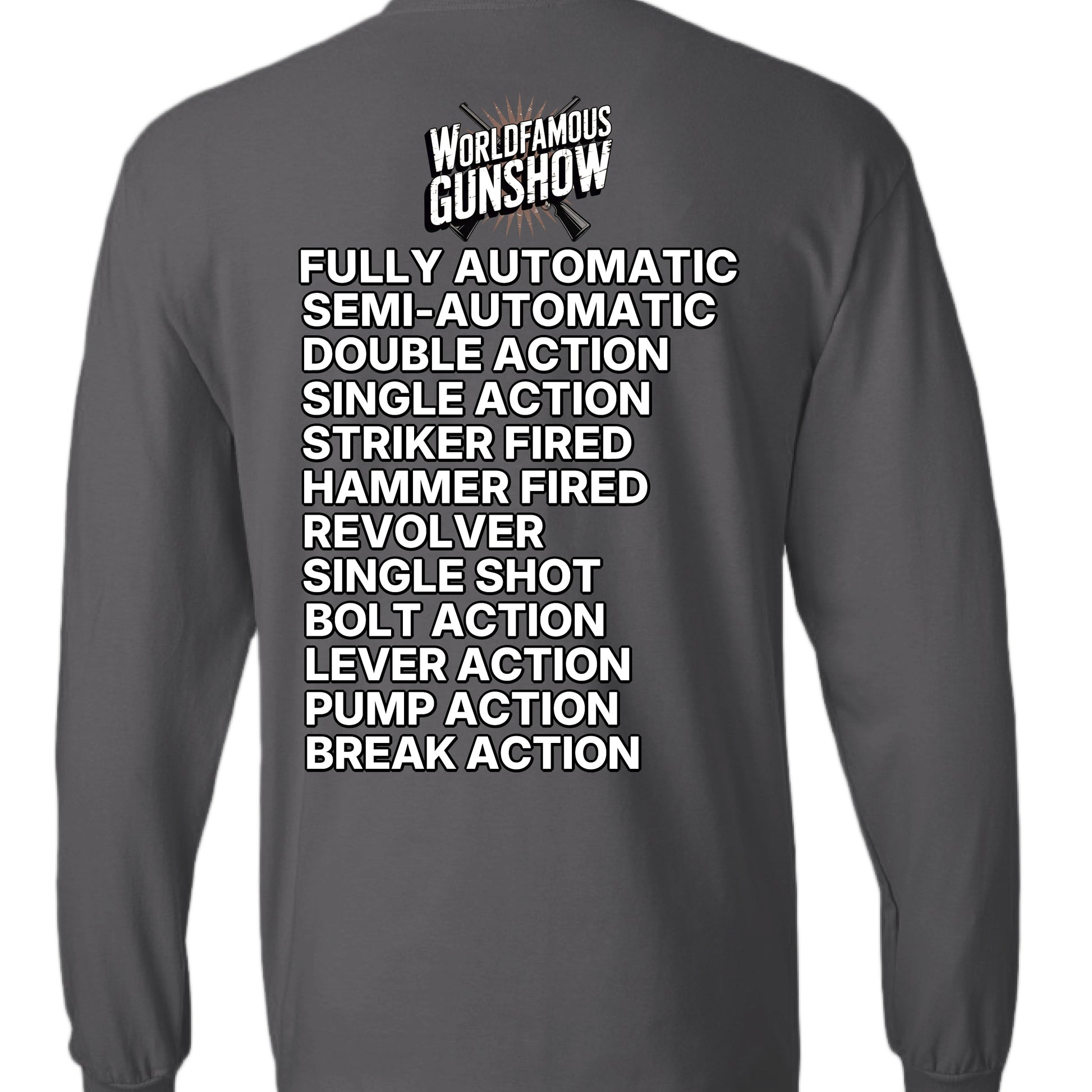 Charcoal Heather - BACK