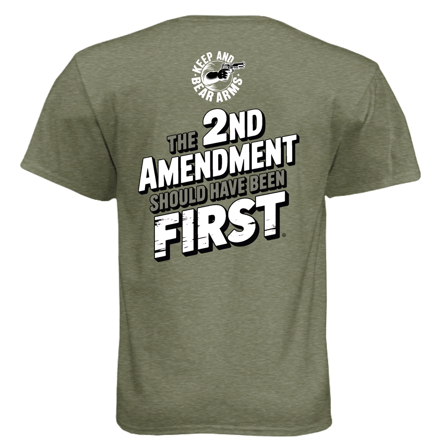 MILITARY GREEN - BACK