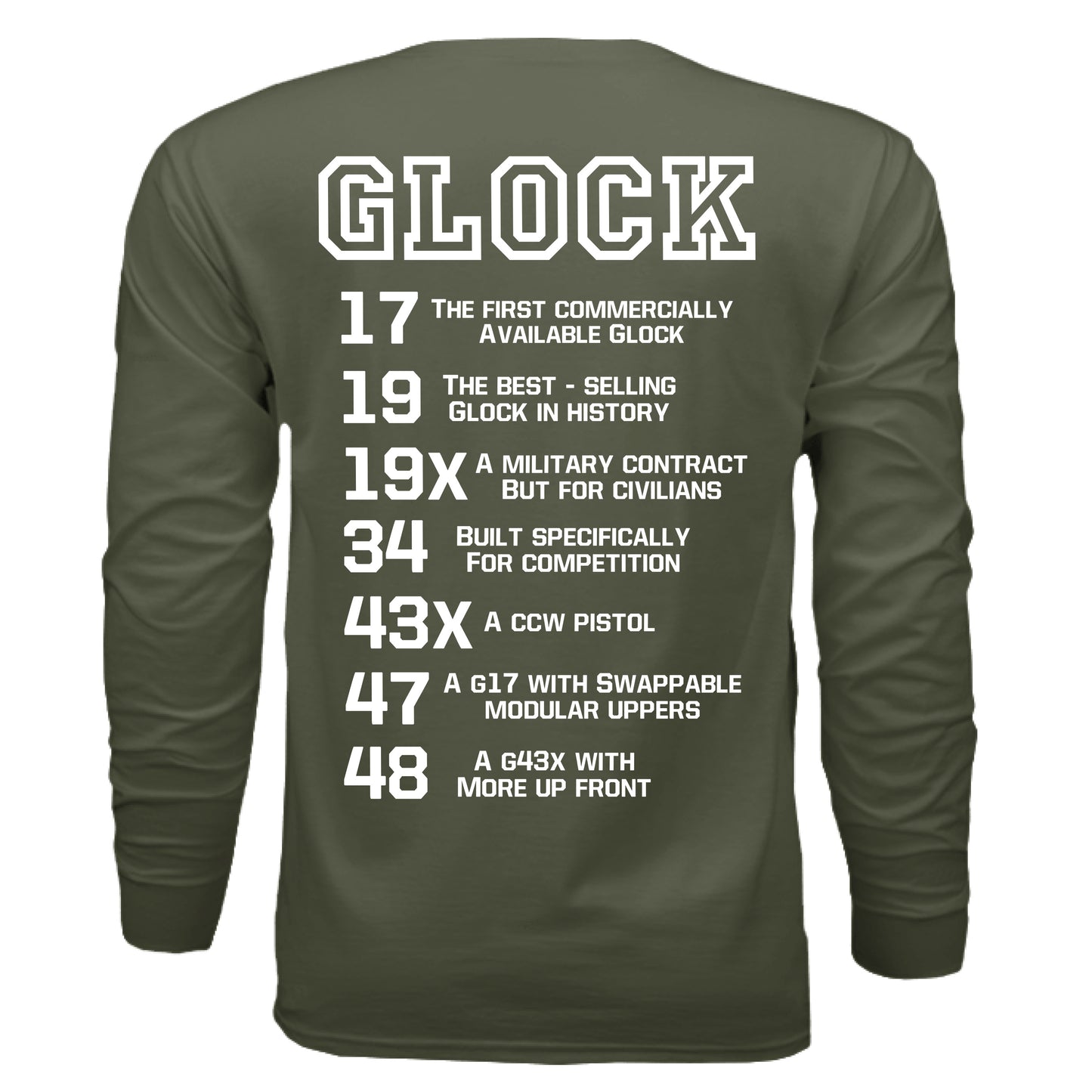 MILITARY GREEN - BACK