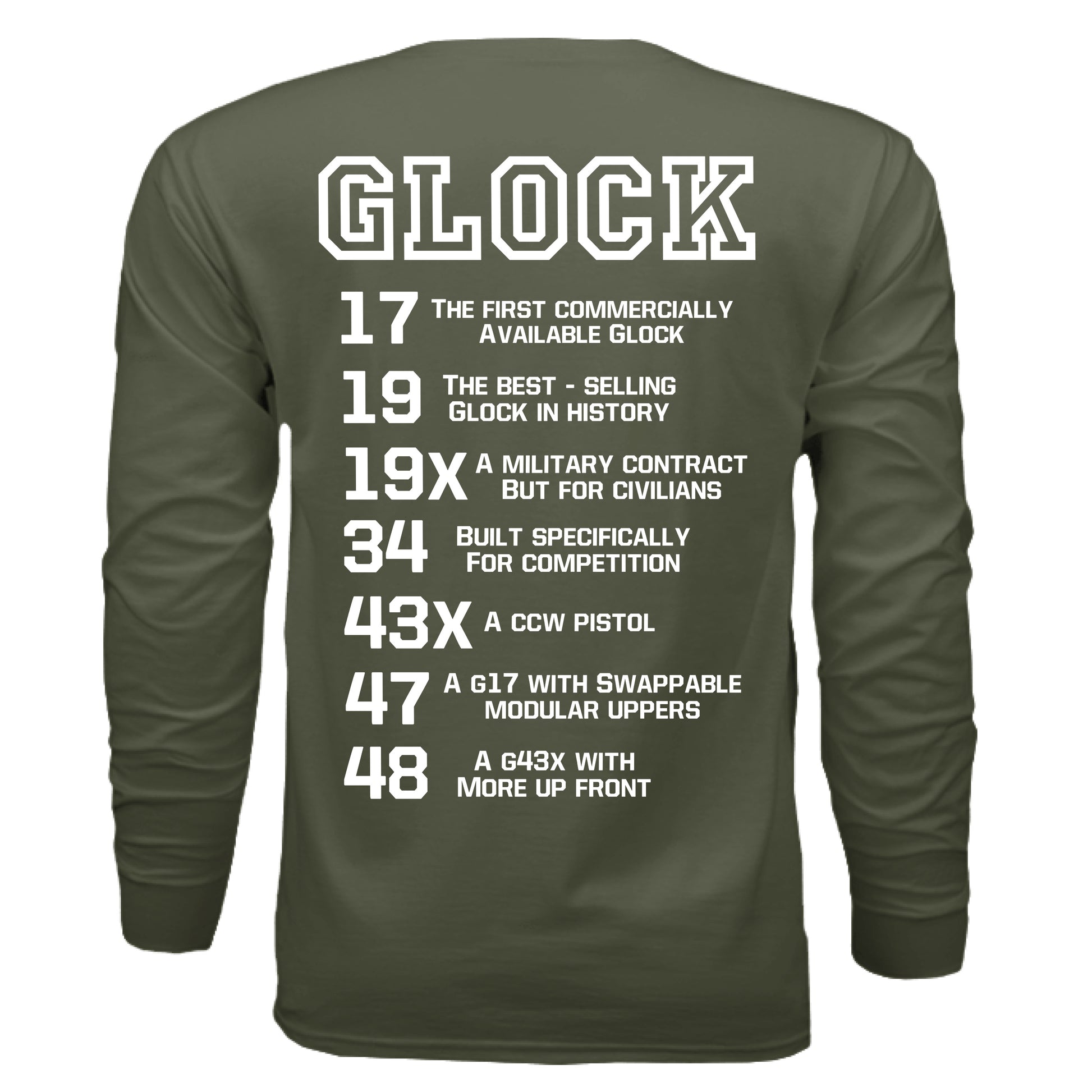 MILITARY GREEN - BACK
