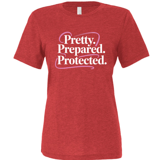RED TRIBLEND - FRONT